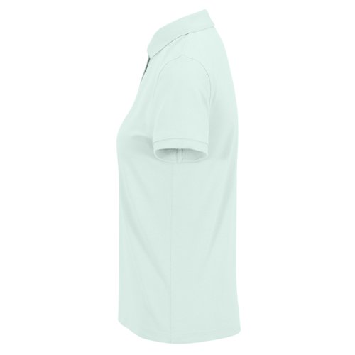 Polo de algodn verde menta para mujer.
