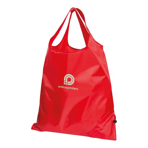 Bolsa convertible roja con cordn.