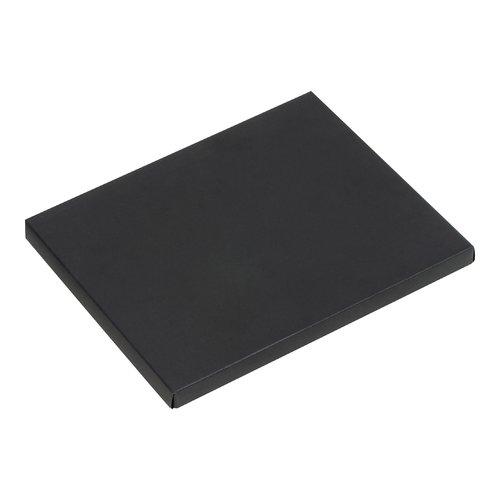 Set de cuadernos gris plateado con tapa dura.