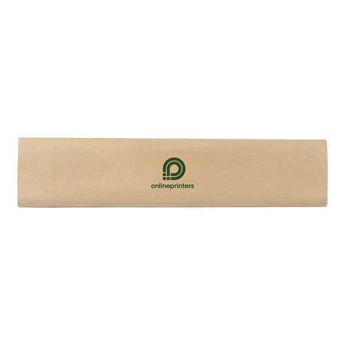 Juego de escritura de madera con lpices, goma de borrar y regla.