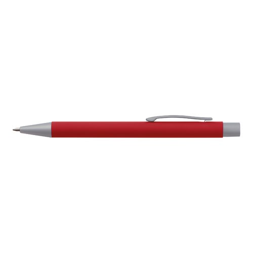 Set de escritura rojo con bolgrafo y lpiz.