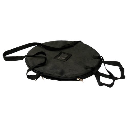 Beachbanner textil negro con funcin pop-out.