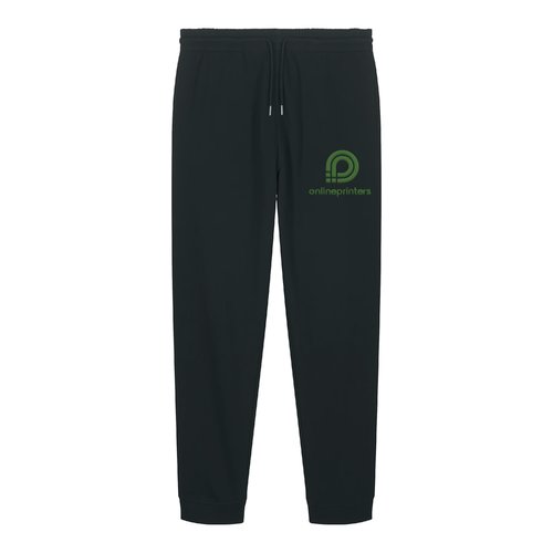 Pantalones de ch�ndal de tela estampada con cord�n.