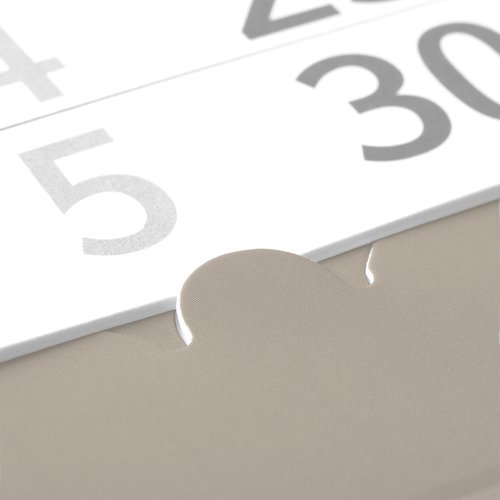 Calendario multibloque para pared con vista mensual.
