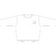 Sudadera de algodn con mangas largas y cuello redondo.