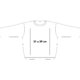 Sudadera de algodn con cuello redondo y mangas largas.