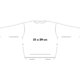 Sudadera de tela con mangas largas y cuello redondo.
