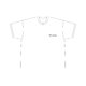 Camiseta de algodn con mangas cortas y cuello redondo.