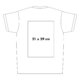 Camiseta de algodn de manga corta con cuello redondo.