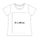 Camisetas de algodn con mangas cortas y cuello redondo.