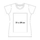 Camisetas de algodn con mangas cortas y cuello redondo.
