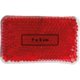 Almohadilla de calor/fro roja, reutilizable.