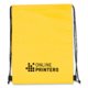 Bolsa nevera/deporte amarilla con cordn.