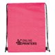 Bolsa nevera/deporte rosa con cordn.