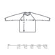 Sudadera de tela con mangas largas y cuello redondo.