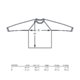 Chaqueta softshell con cremallera completa y bolsillos laterales.