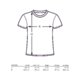 Polo de algodn con mangas cortas y tapeta de botones.