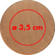 Molinillo de sal y pimienta de madera con mecanismo de molienda.