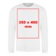 Sudadera unisex de tela con mangas largas.