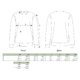 Sudadera unisex de tela con cuello redondo y mangas largas.
