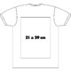 Camiseta de algodn para hombre con mangas cortas y cuello redondo.