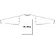 Sudadera de tela de manga larga para hombre.