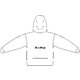 Sudadera con capucha de color liso para hombre.