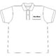 Polo de algodn para hombre con tapeta de botones corta.