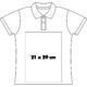 Polo de manga corta para mujer.