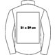 Chaqueta softshell de dos capas para hombre.