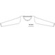 Camiseta de manga larga de algodn para hombre con cuello redondo.
