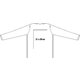 Camiseta de manga larga de algodn para hombre.