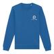Sudadera azul real de mezcla de algod�n con mangas largas.