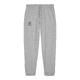 Pantalones de jogging grises de tela con cord�n.