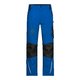 Pantaln de trabajo azul en mezcla de polister y algodn con bolsillos.