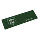Tarjetas de visita plegables de papel verde.