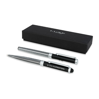 Set de de bolgrafo con stylus y rollerball 