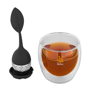 Set de t con taza y colador 