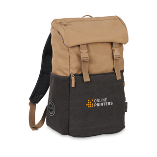 Mochila para porttil de lona 