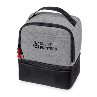 Bolsa isotrmica de dos pisos para almuerzo 