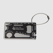 Etiqueta de equipaje en aluminio 8 en 1 Salerno