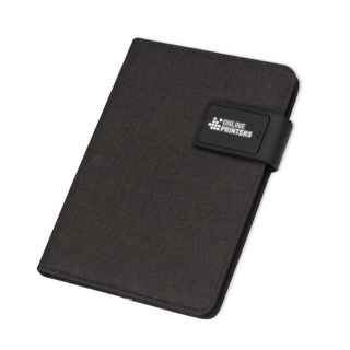 Portadocumentos A5 con power bank y LED Padua