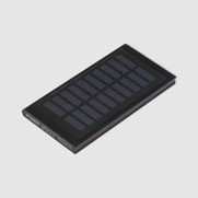 Power bank solar en metal Vilaflor