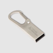 Memoria USB en metal con mosquetn Ragusa