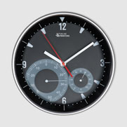 Reloj de pared con higrómetro y termómetro Denizli