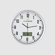 Reloj de pared analógico Durham