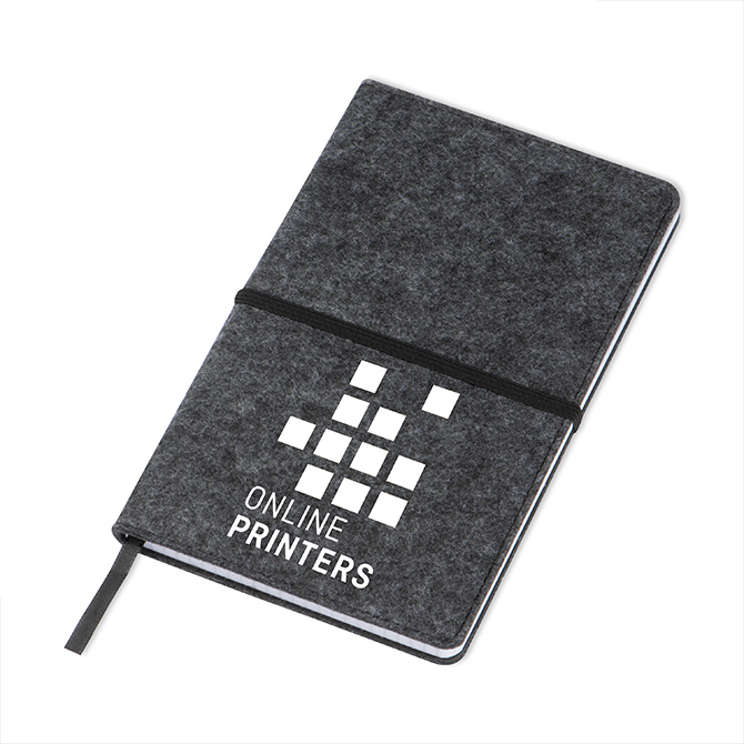 Cuaderno A5 en fieltro Rivera