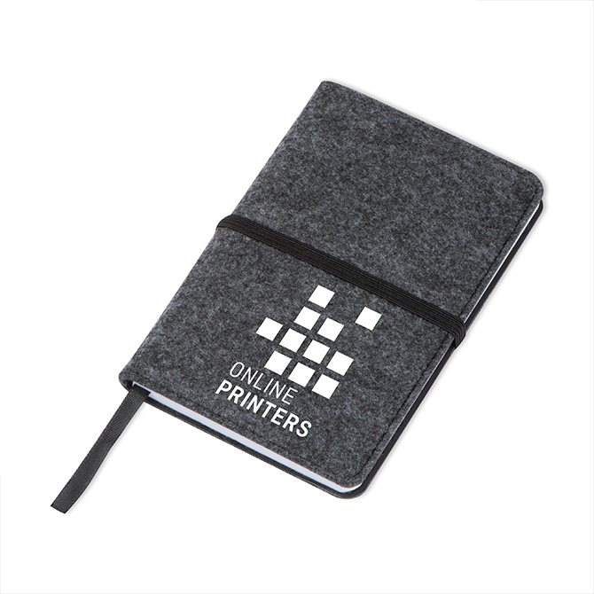 Cuaderno A6 en fieltro Samara