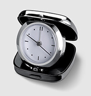 Reloj de viaje metlico Lausanne