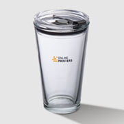 Taza de vidrio con tapa Wattenscheid